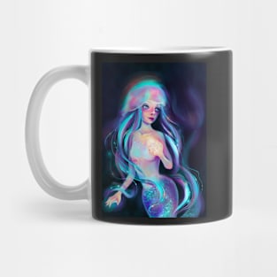 Opal Blue Mermaid Mug